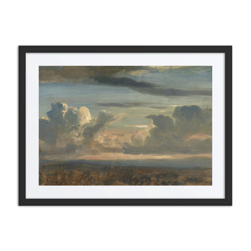 Study of the Sky at Sunset