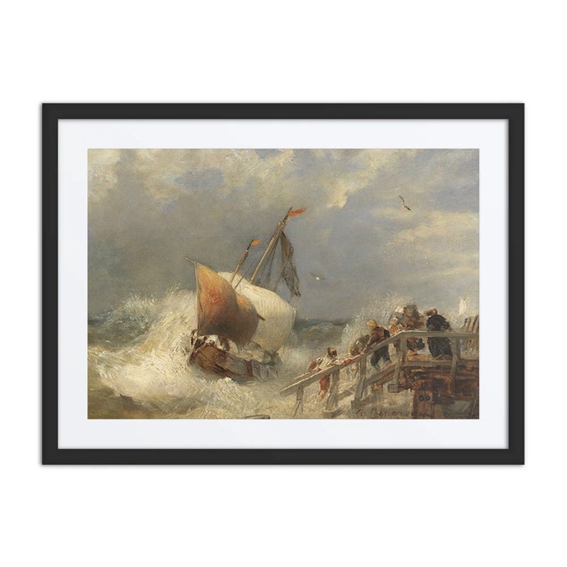 Sturm Am Hafen