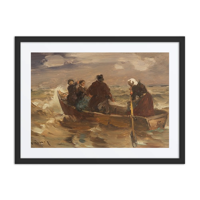 Stürmische Überfahrt