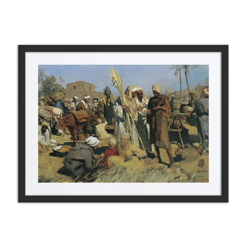 Sugar Cane Market in Upper Egypt