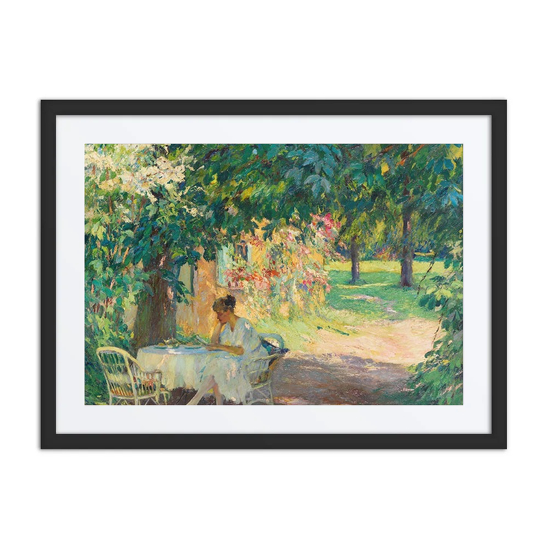 Summer Garden Scene