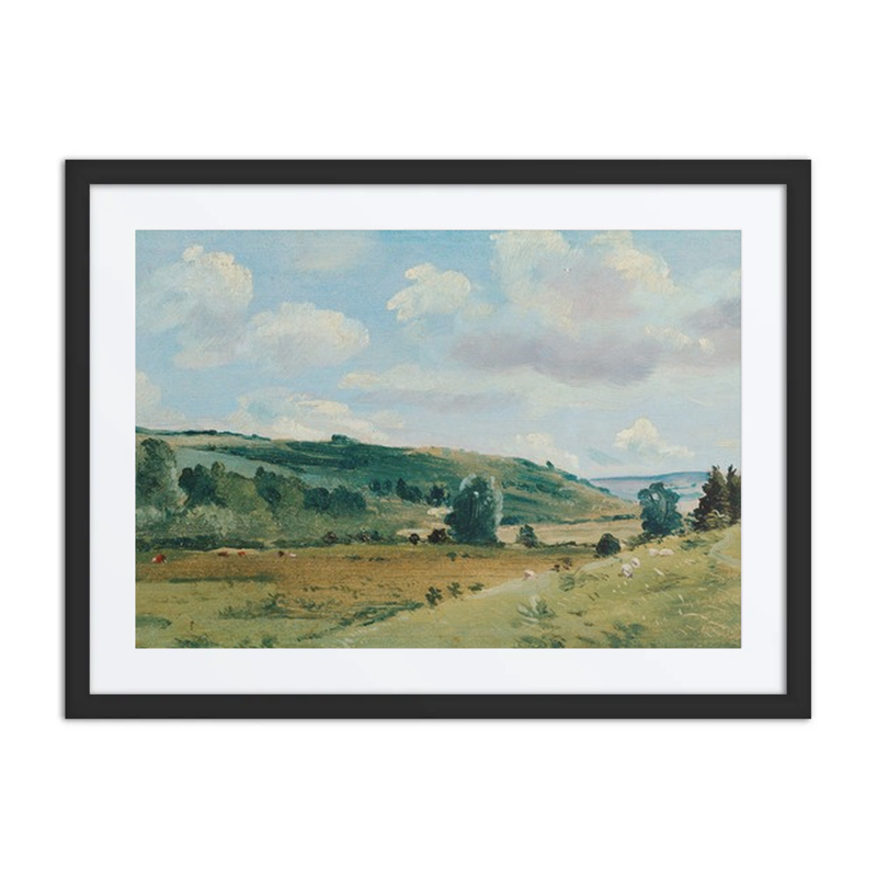 Summer Landscape Near Dedham