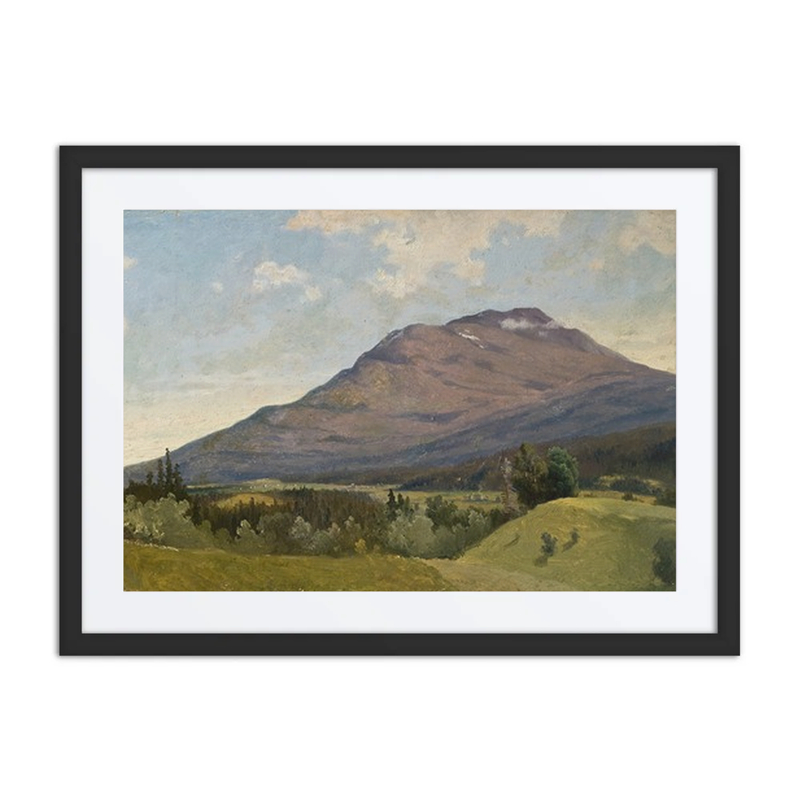 Summer Landscape with Mountain