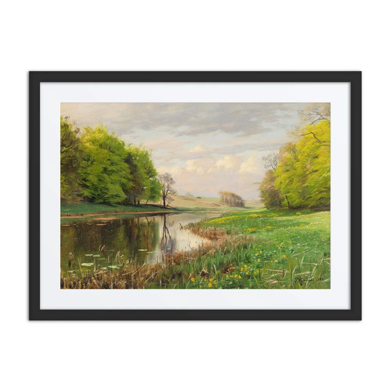 Summer Landscape with River