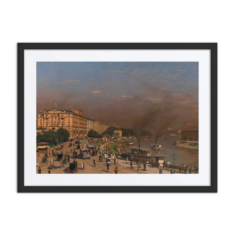 Summer Morning on the Franz joseph’s Quay