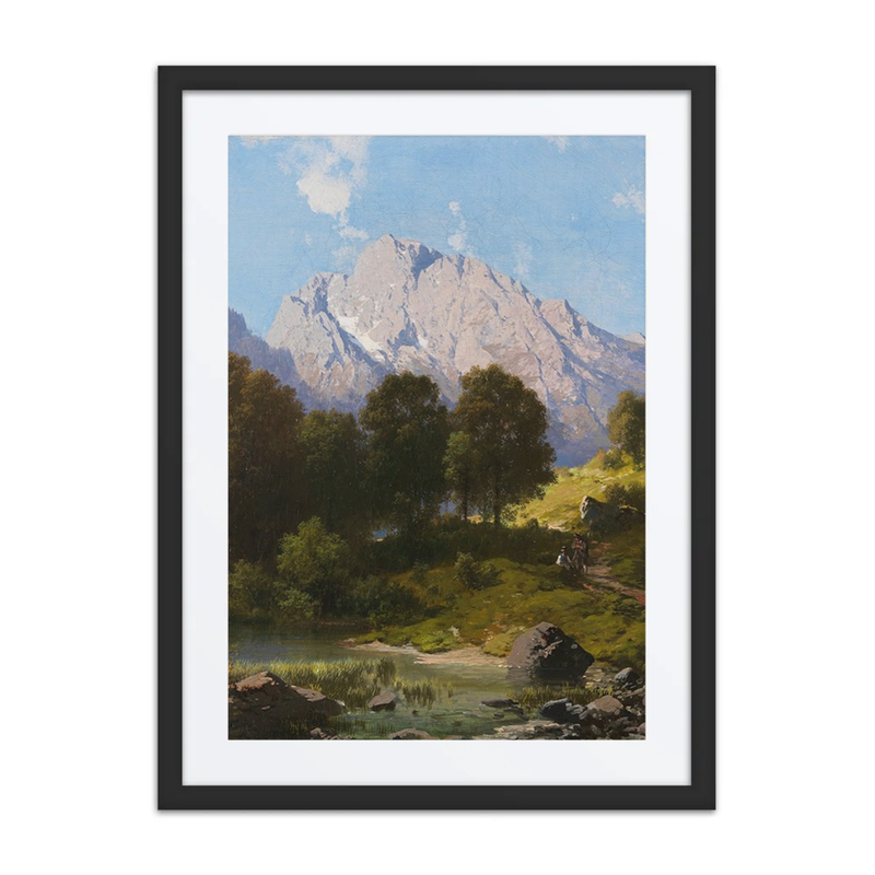 Summer Mountain Landscape