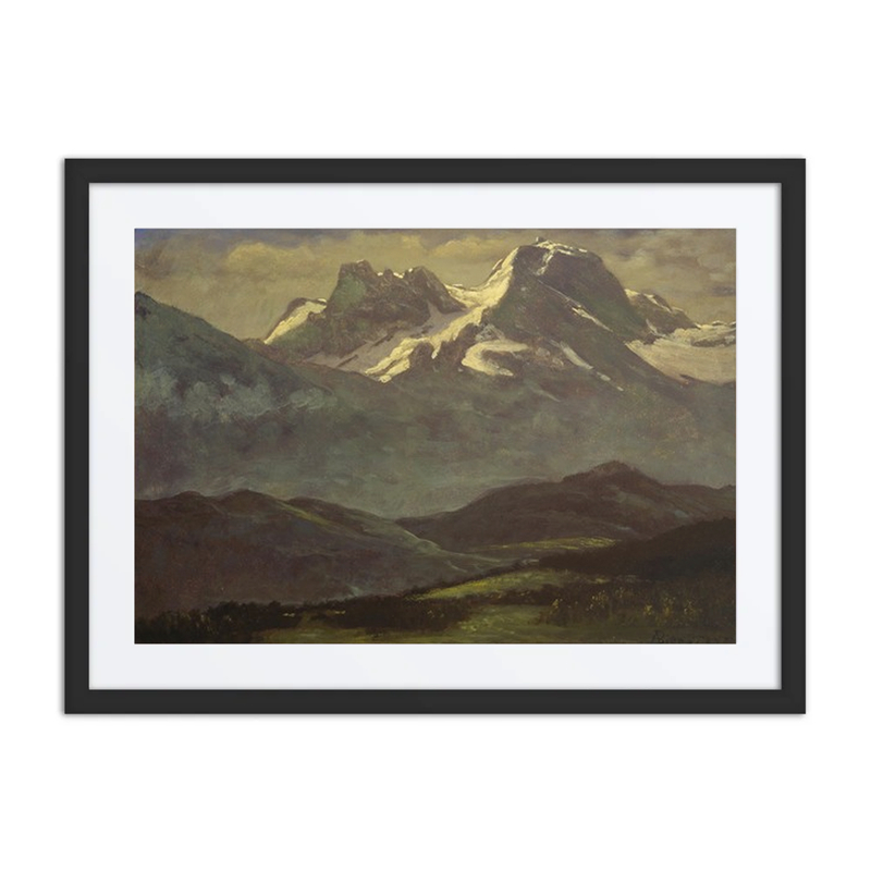 Summer Snow on the Peaks