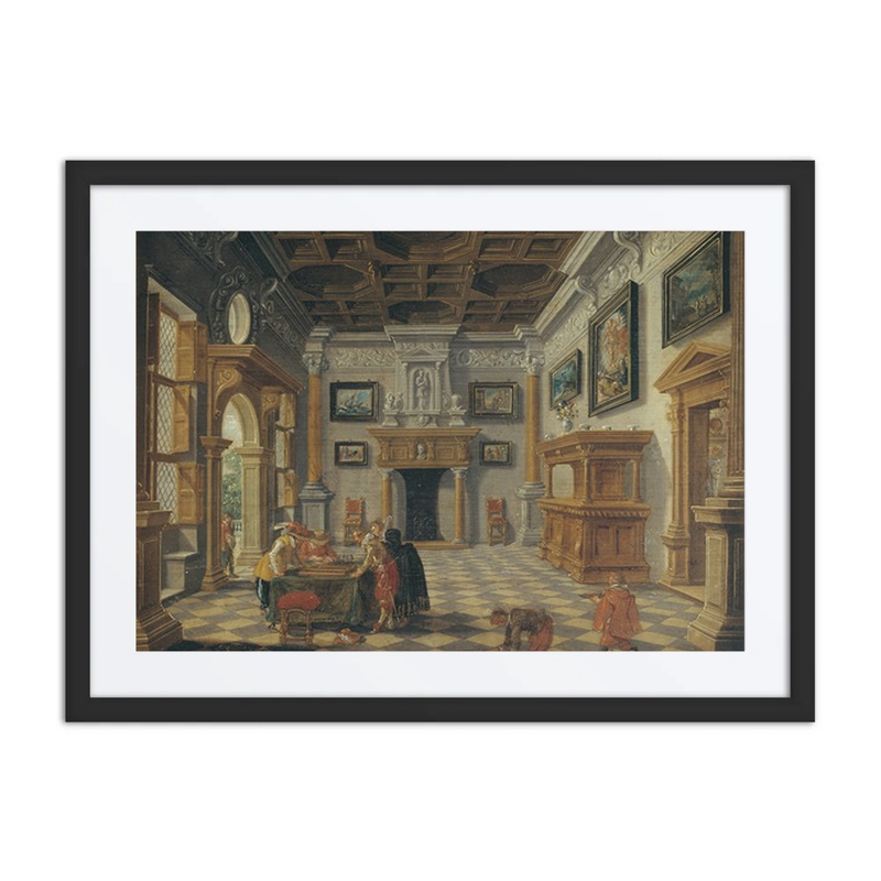 Sumptuous Interior with Tric-Trac Players