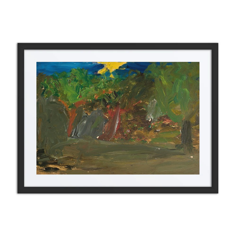 Sun over a Garden
