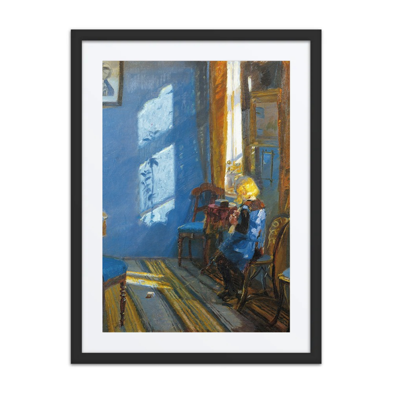 Sunlight in the Blue Room
