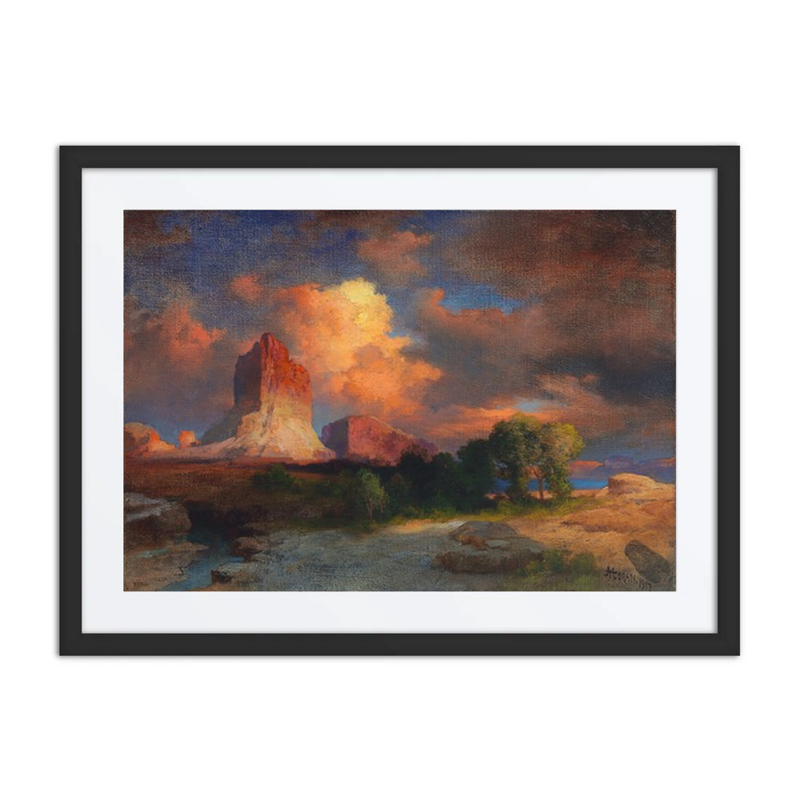 Sunset Cloud, Green River, Wyoming