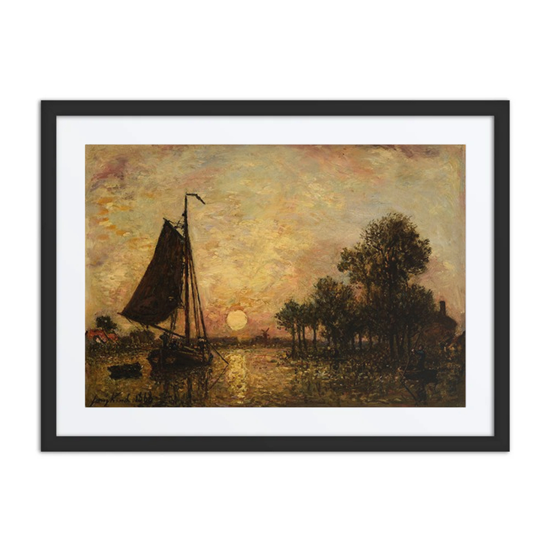 Sunset in Holland