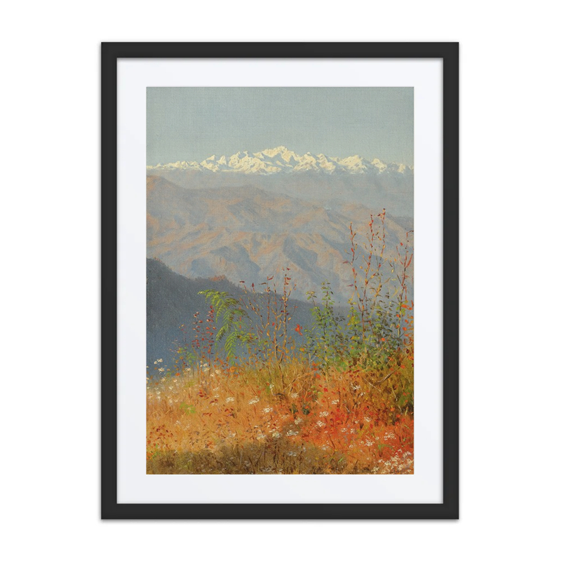 Sunset in the Himalayas