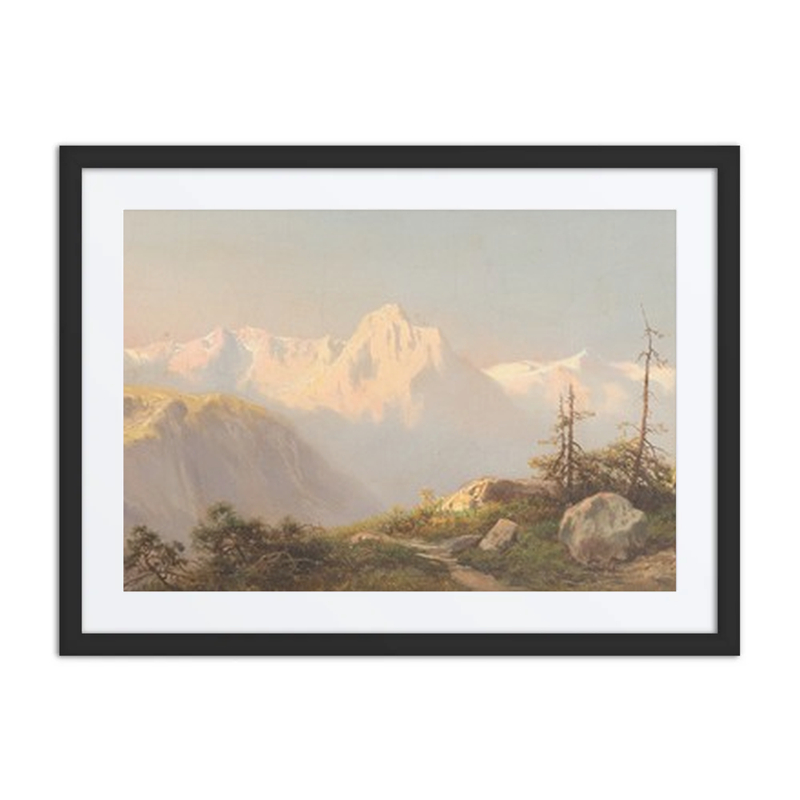 Sunset in the Mountains