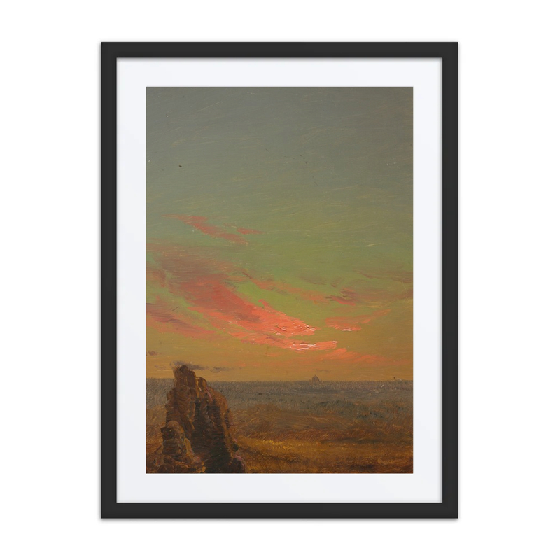 Sunset Near Rome