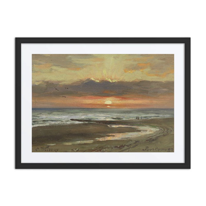 Sunset on Borkum