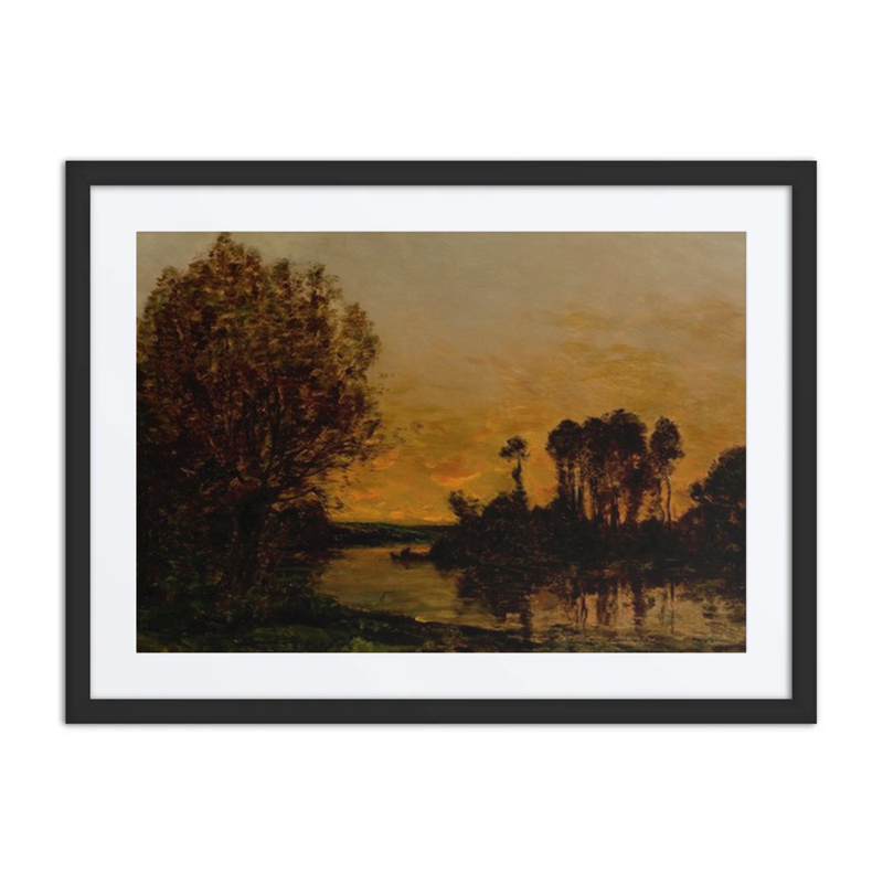 Sunset on the River