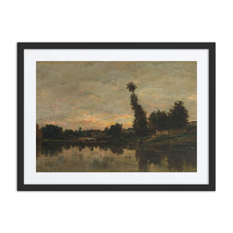 Sunset on the River Oise