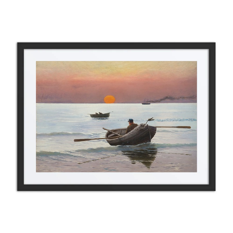 Sunset on the Sea