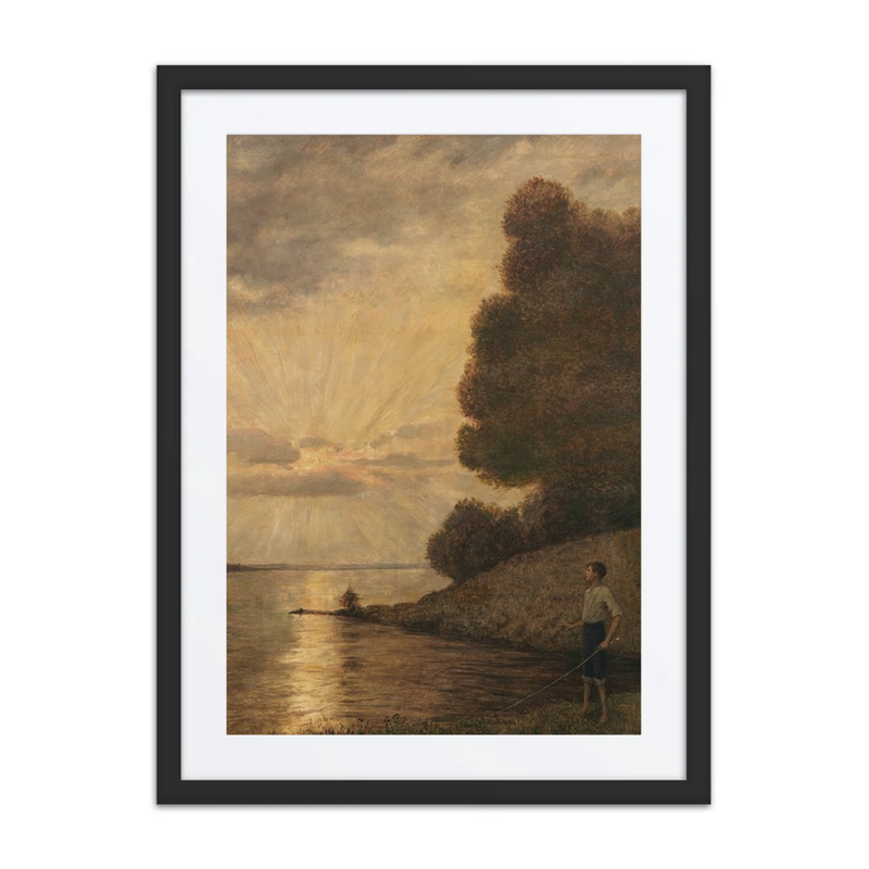 Sunset on the Upper Rhine