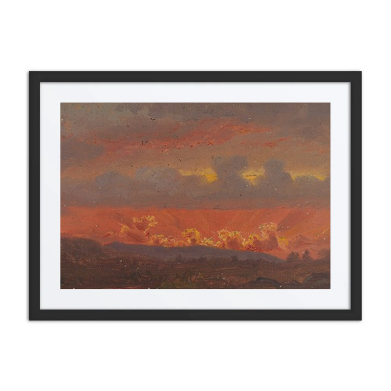 Sunset over Hills