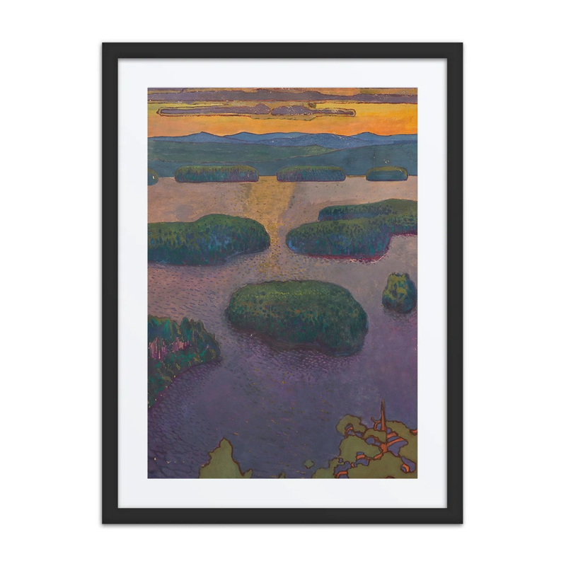 Sunset over Lake