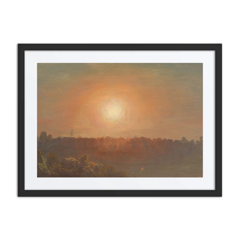 Sunset over Landscape