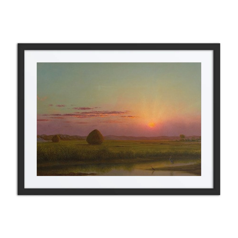 Sunset over the Marsh