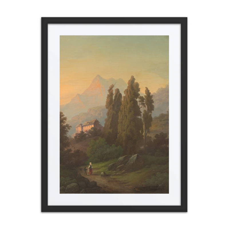 Sunset over Tyrolean Peaks