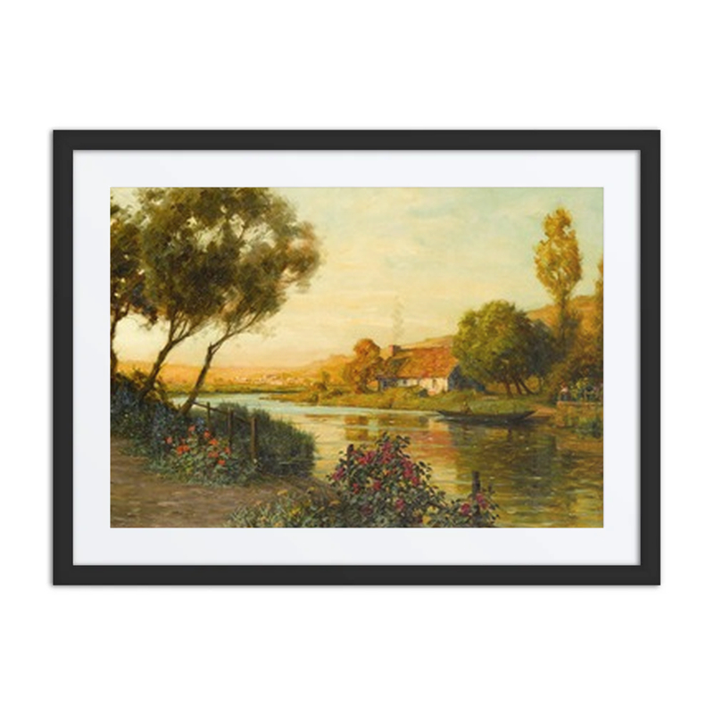 Sunset, Risle Valley