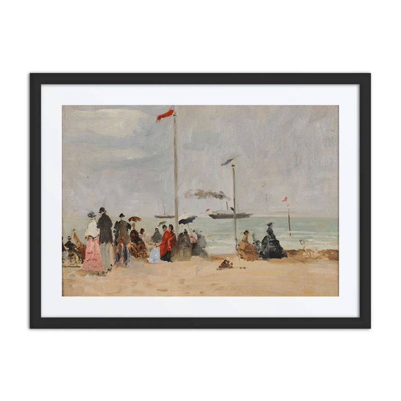 Sur la Plage de Trouville