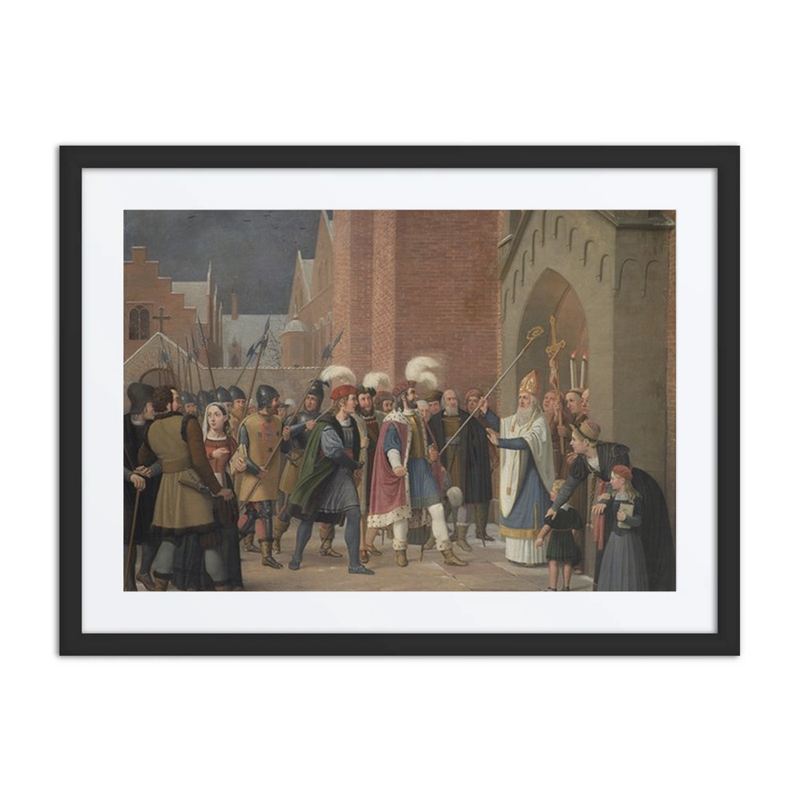 Svend Estridsen and Bishop Vilhelm