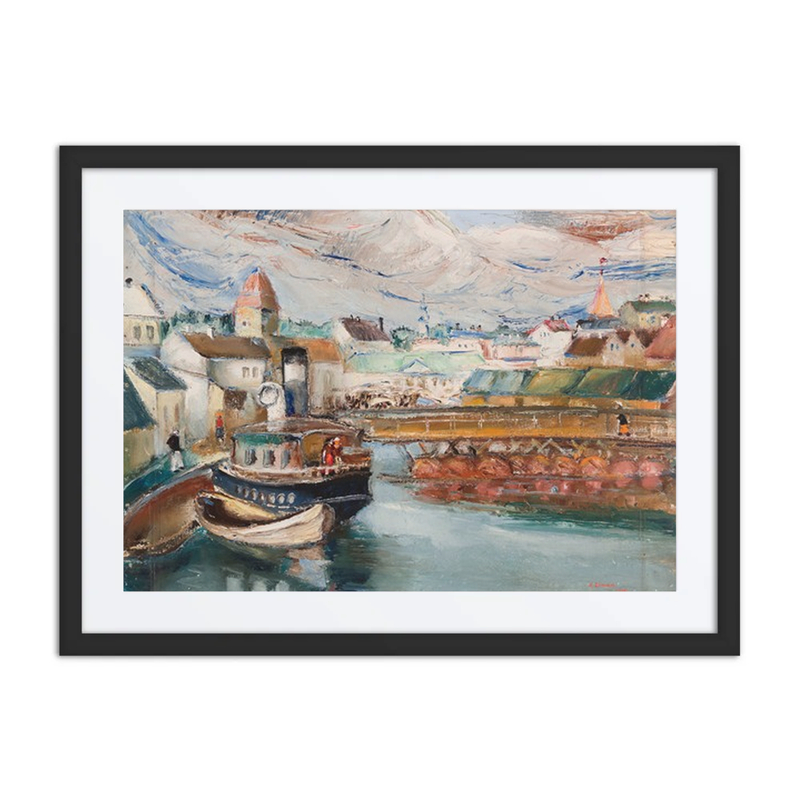 Tartu Harbor Scene