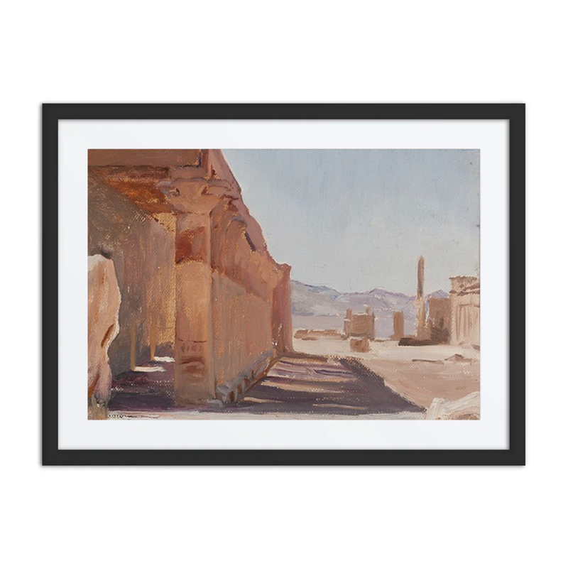 Temple. from the Journey to Egypt