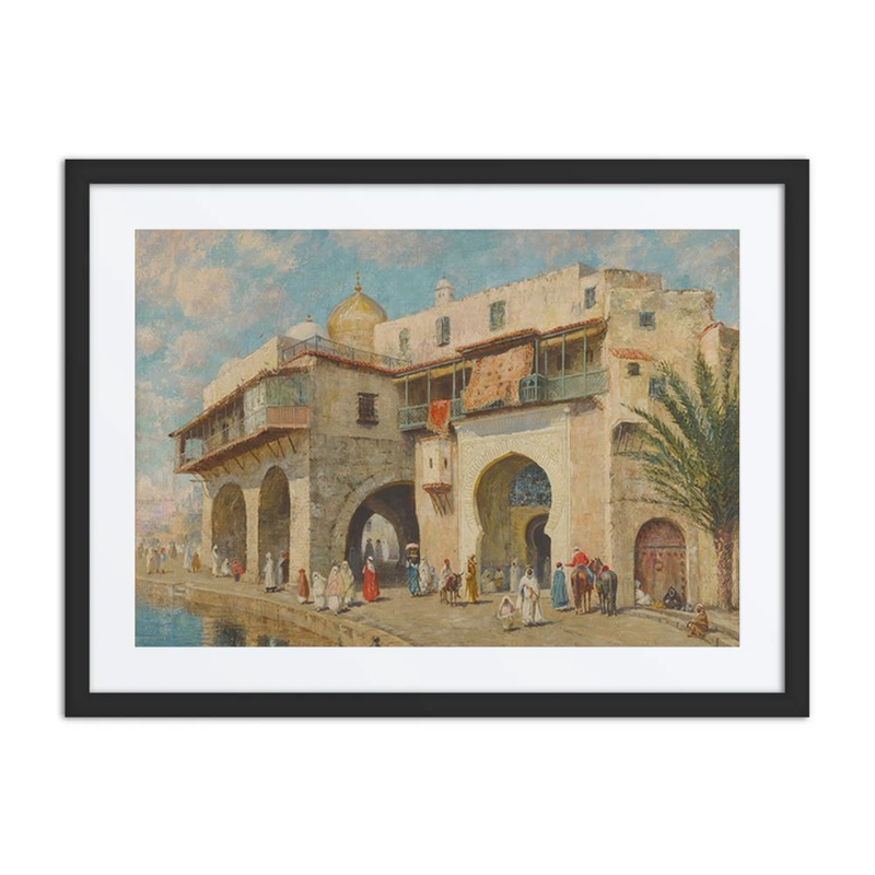 The admiral’s Palace, Algiers Harbor