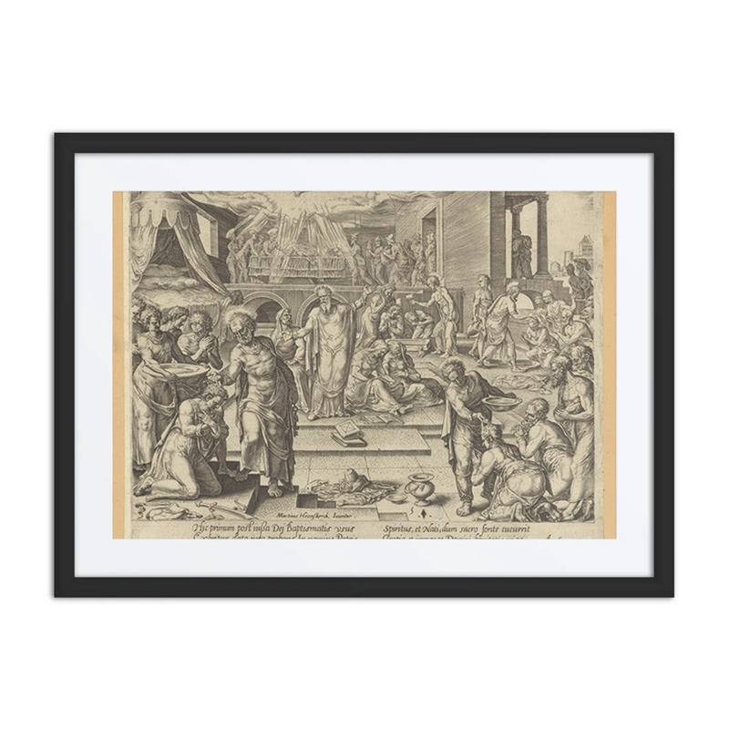 The Apostles Baptizing