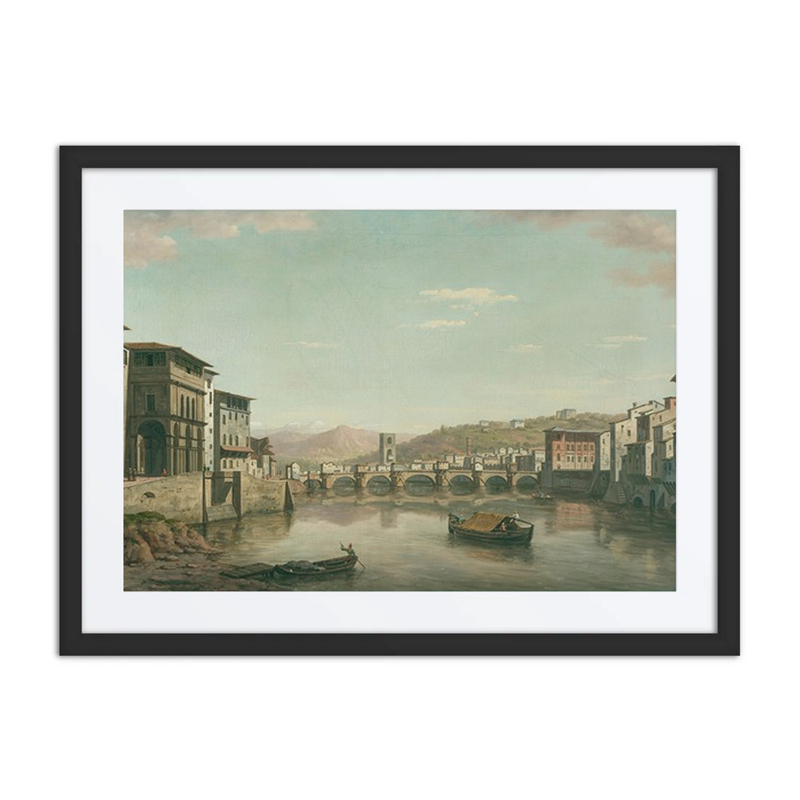 The Arno Towards the Ponte Vecchio