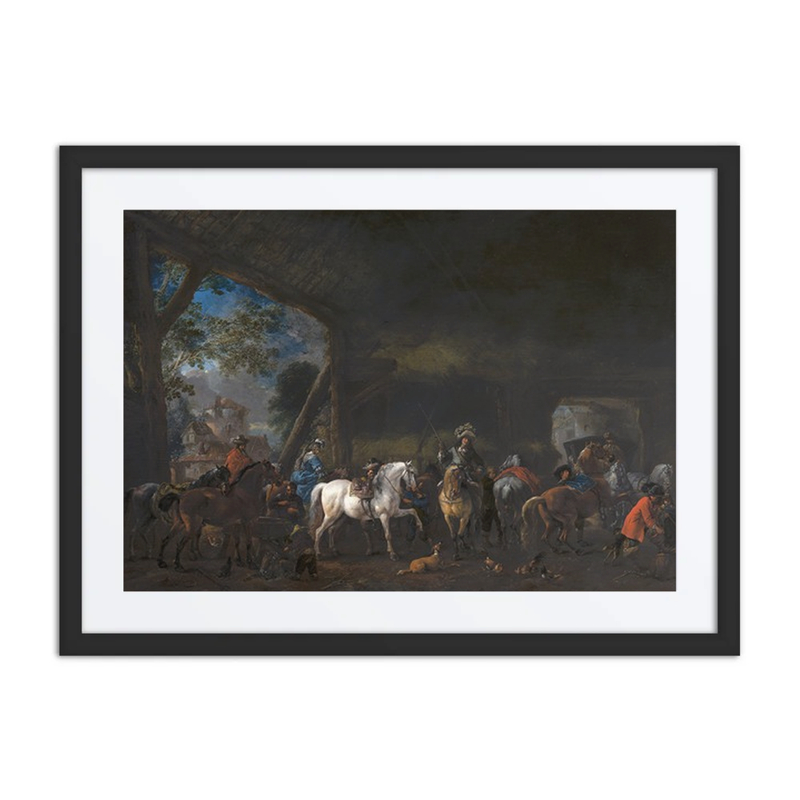 The Arrival at the Stable