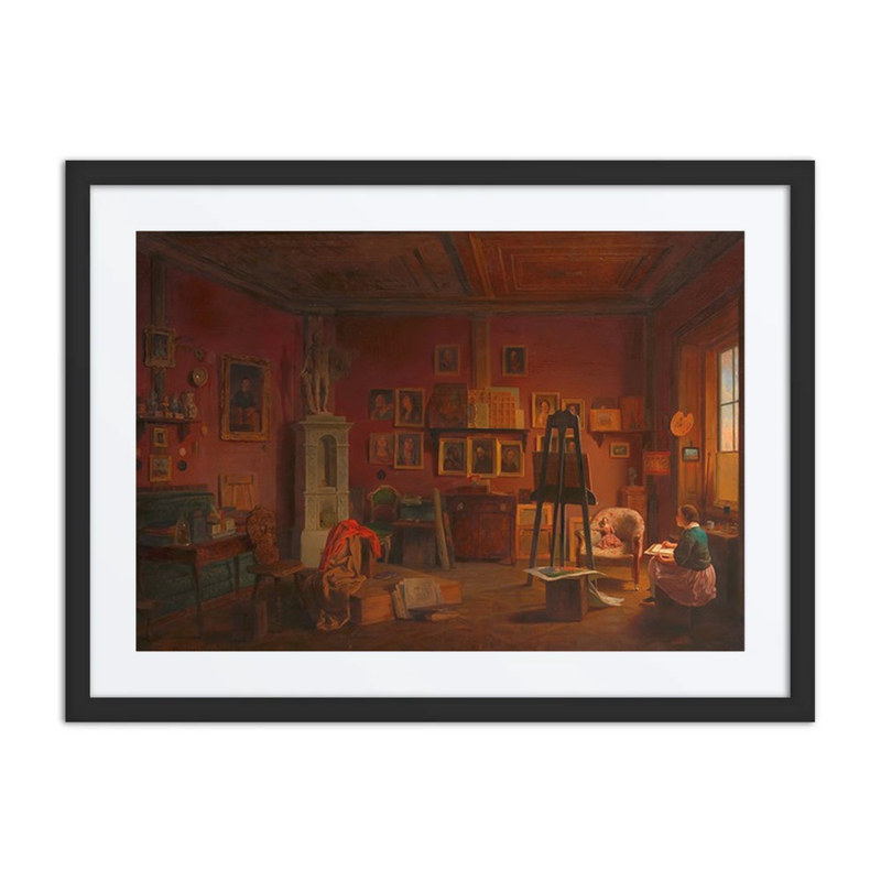 The artist’s Studio