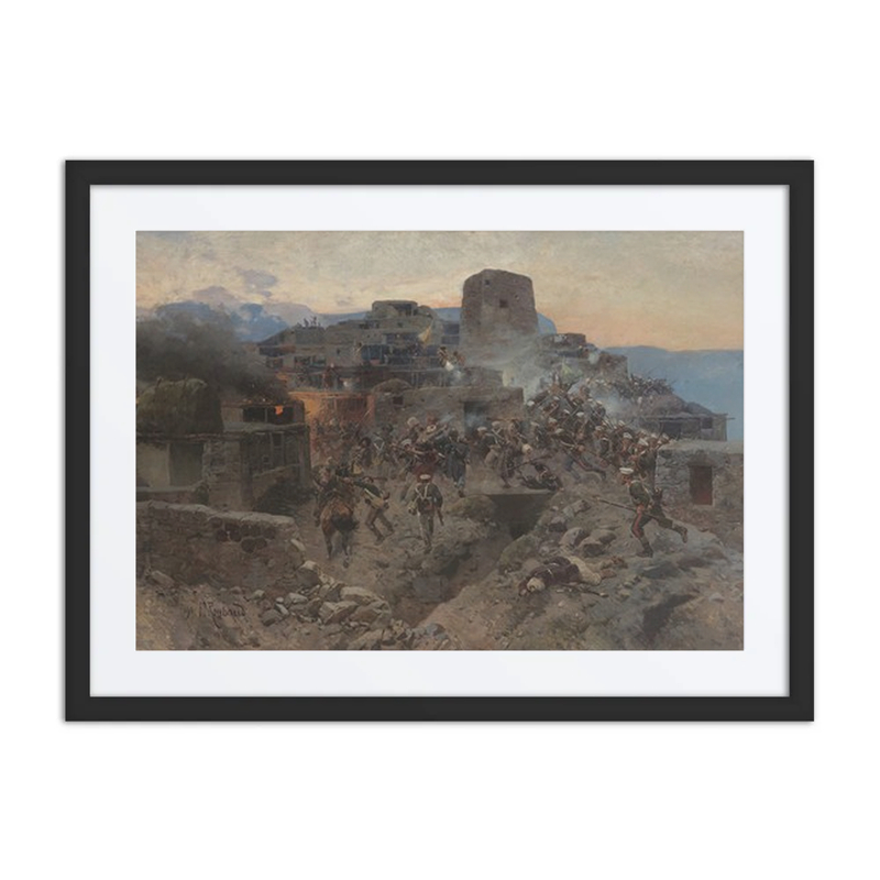 The Assault of Gimry, October 17, 1832