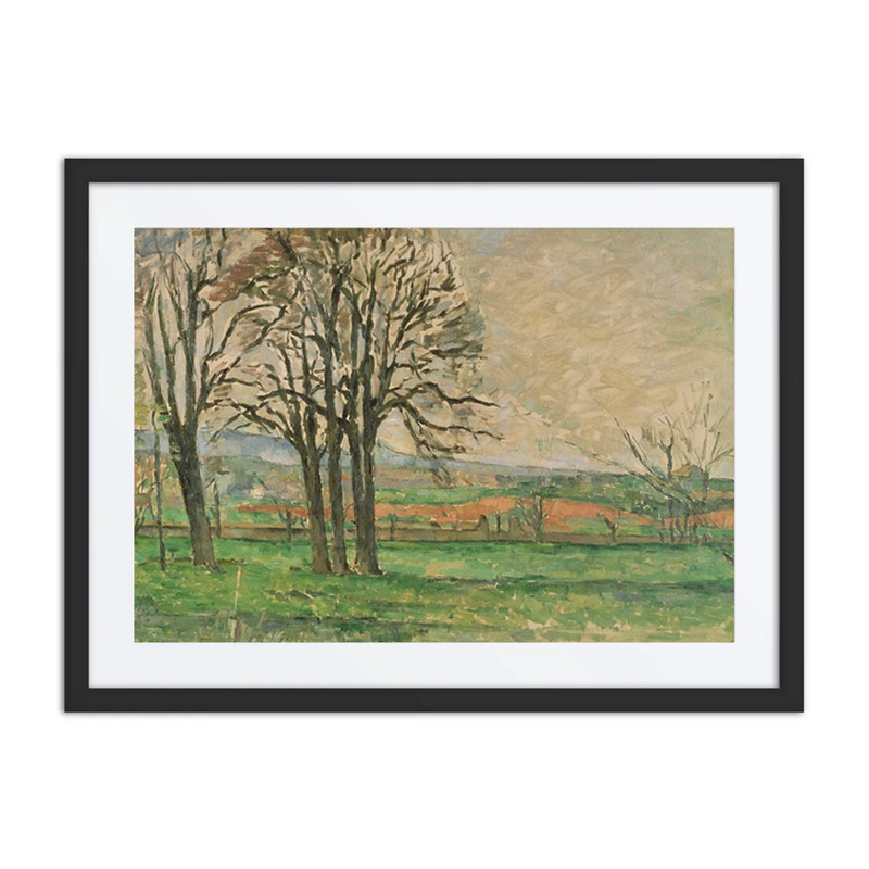 The Bare Trees at Jas de Bouffan
