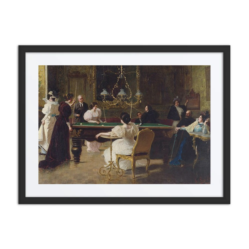 The Billiard Players