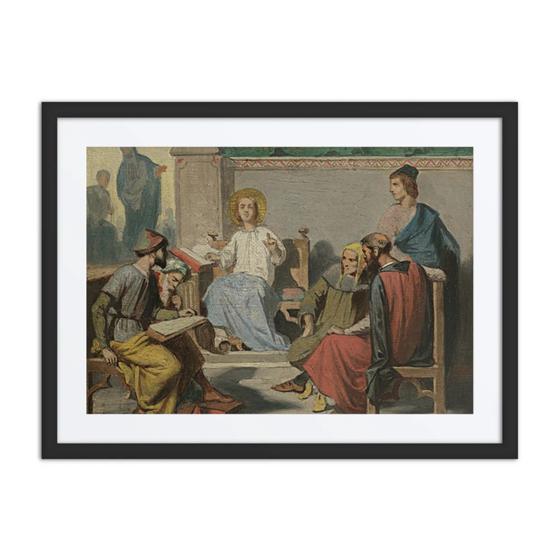 The Boy Jesus in the Temple