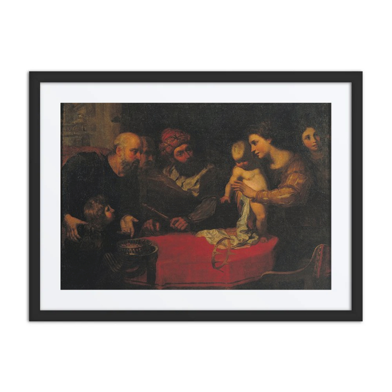 The Child Moses Throws Down pharaoh’s Crown