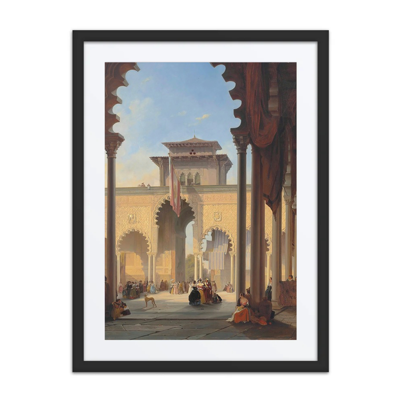 The Court of the Lions, the Alhambra, Granada