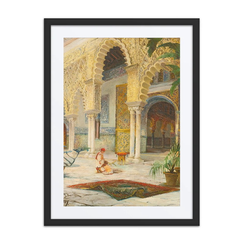 The Courtyard of the Alhambra