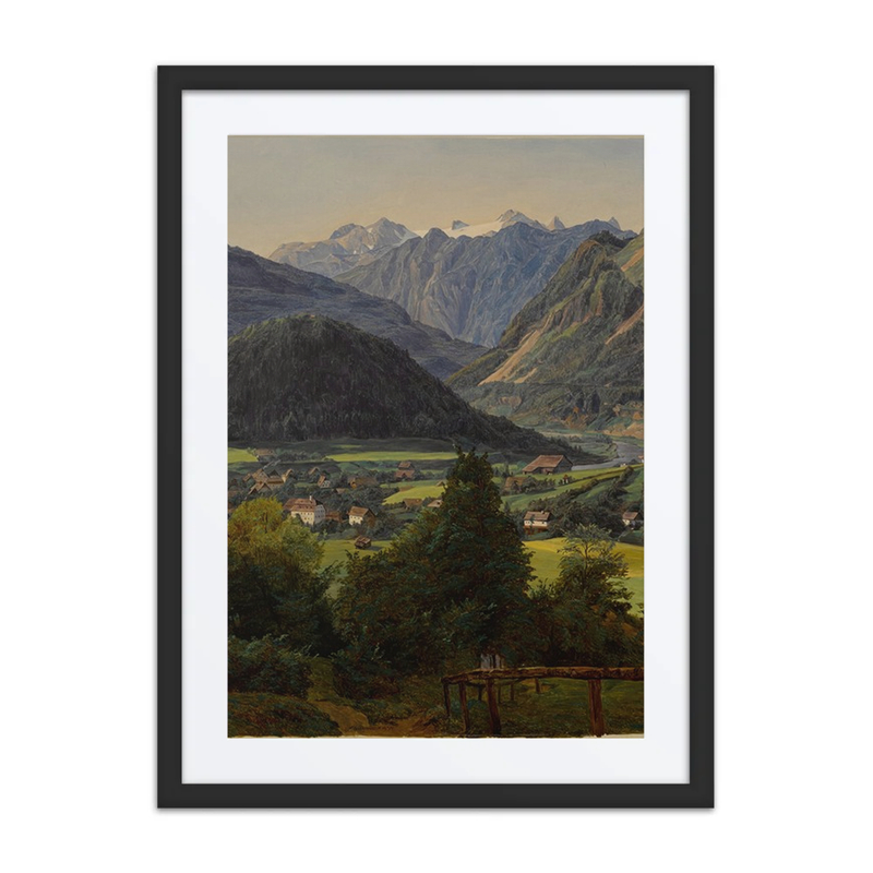 The Dachstein from Sophienplatz