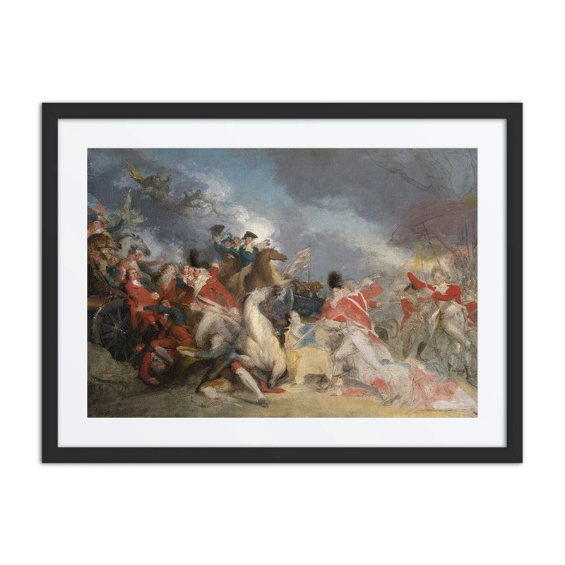 The Death of General Mercer at the Battle of Princeton, 3 January 1777