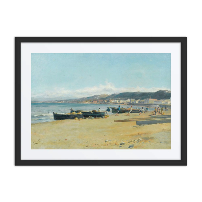 The District of the Agfa Train Station, Seen from the Tivoli Beach, Algiers