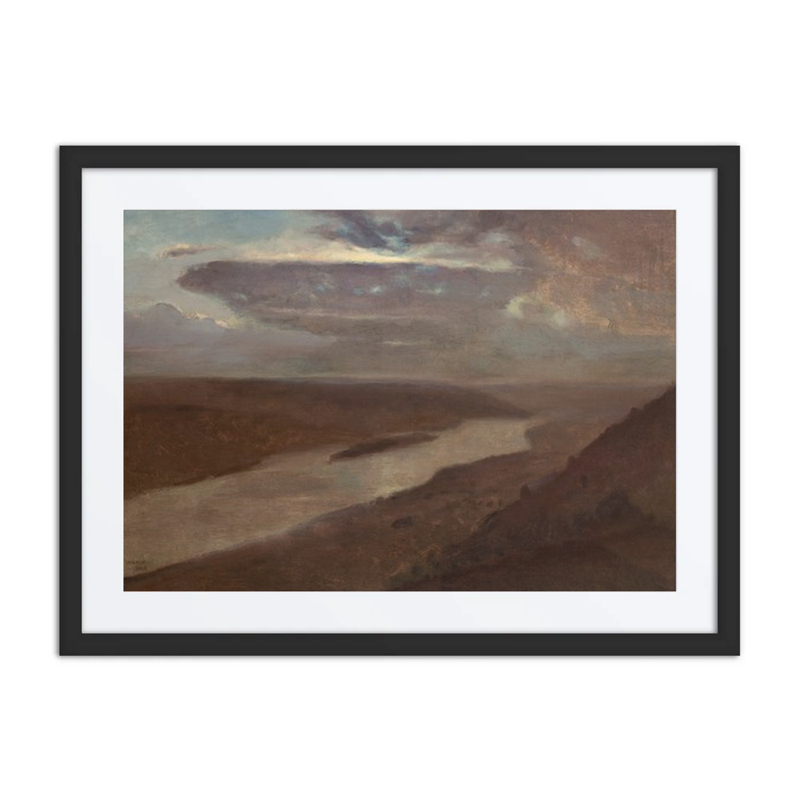 The Dniester River at Night